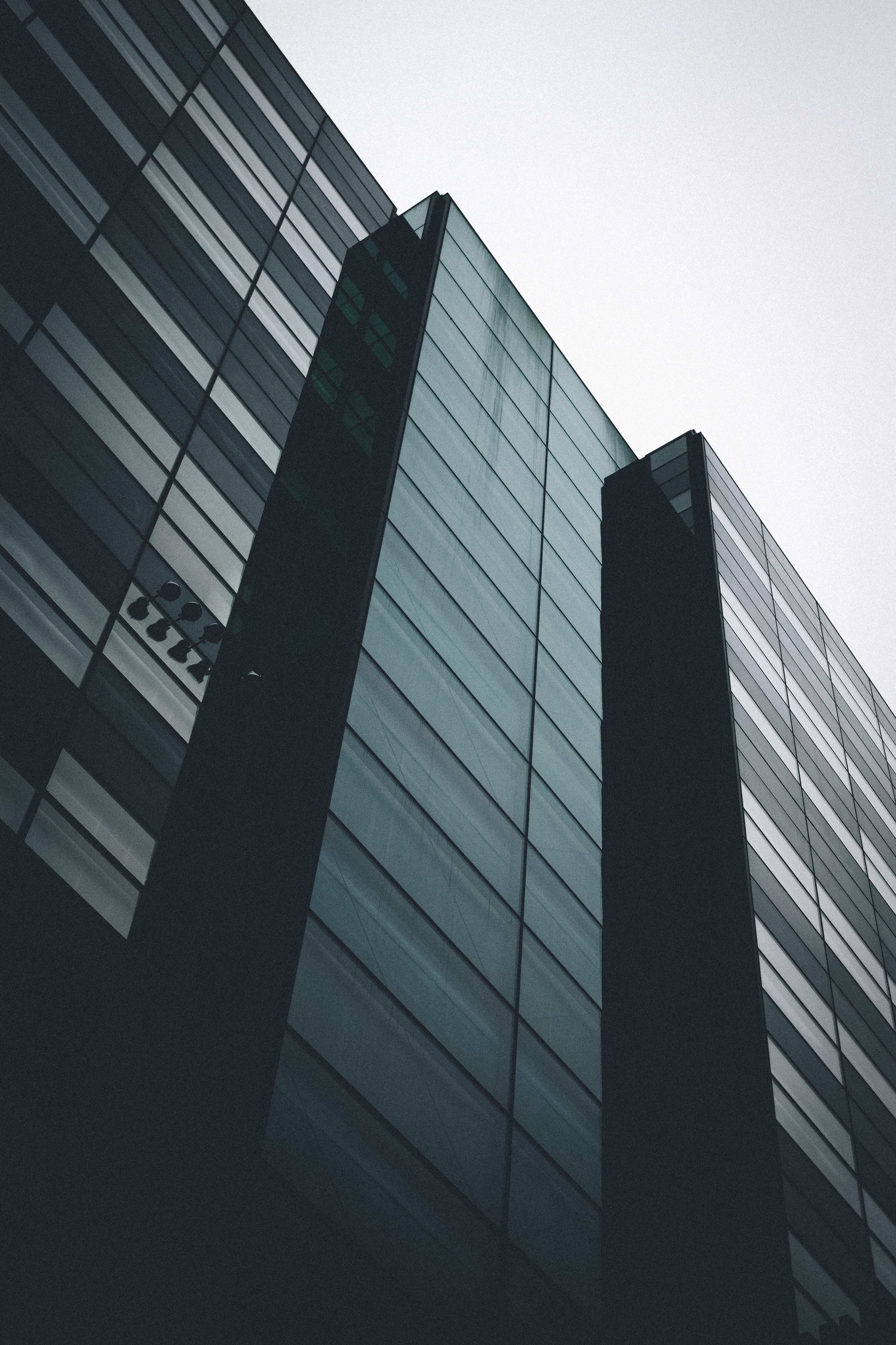 Modern law office building with reflection